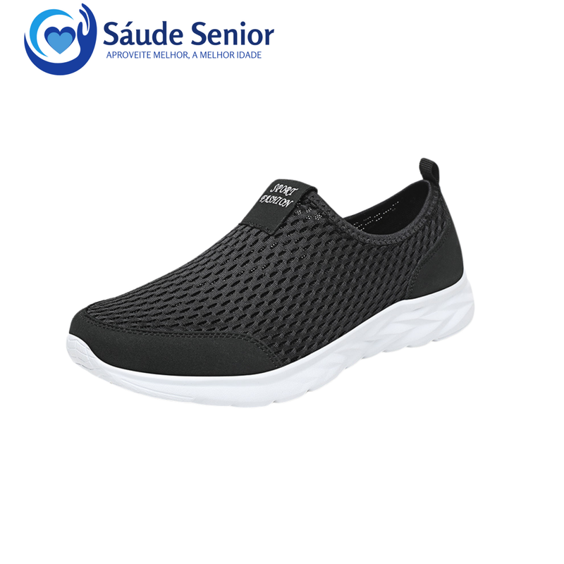 Mocassim respirável Peacefoot