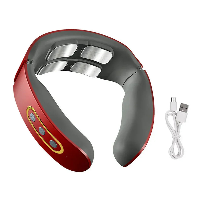 Massageador elétrico de pescoço 6 modos