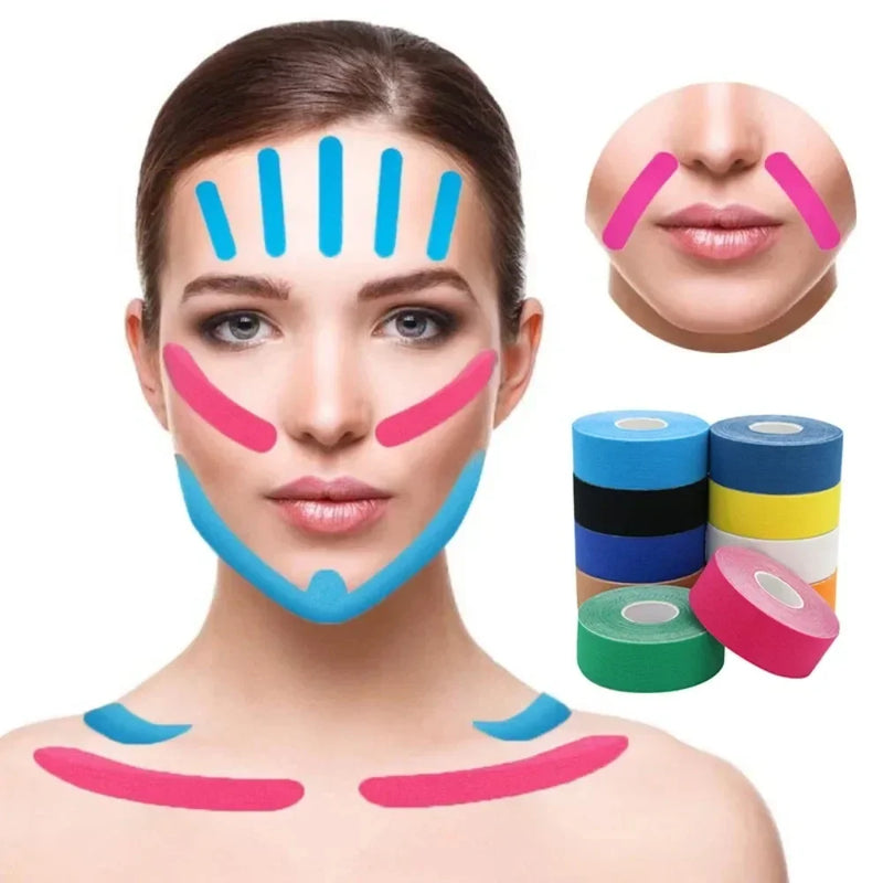 Faixa fácial facelift skincare