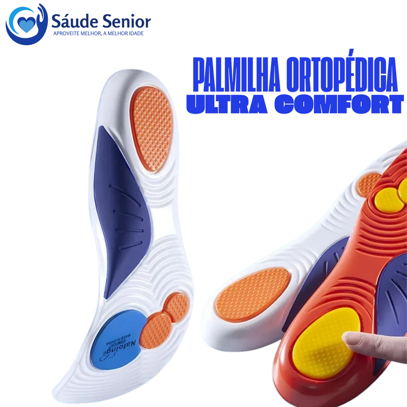 Palmilha ortopédica Tech 4D Nafoing